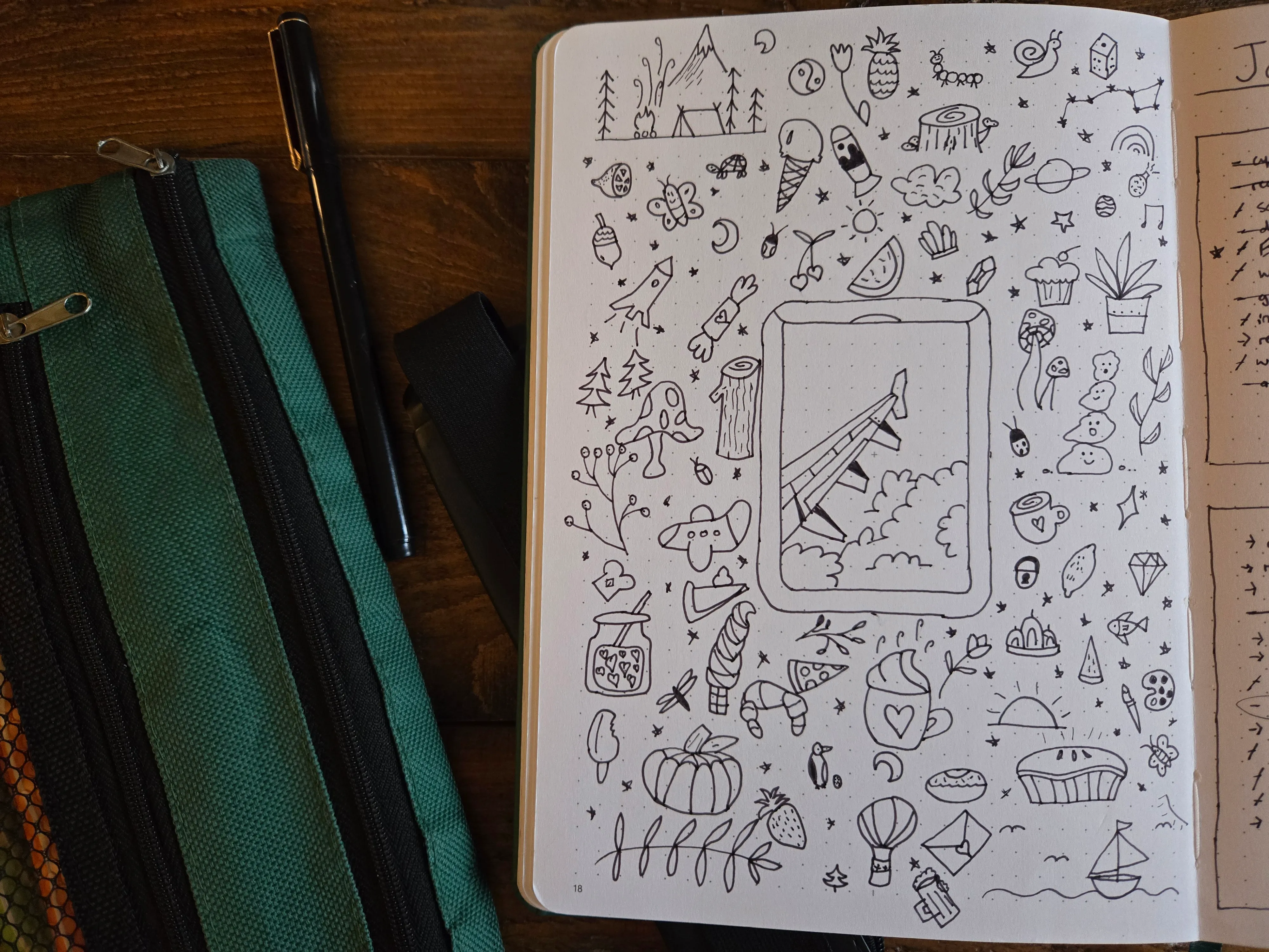 Doodle page