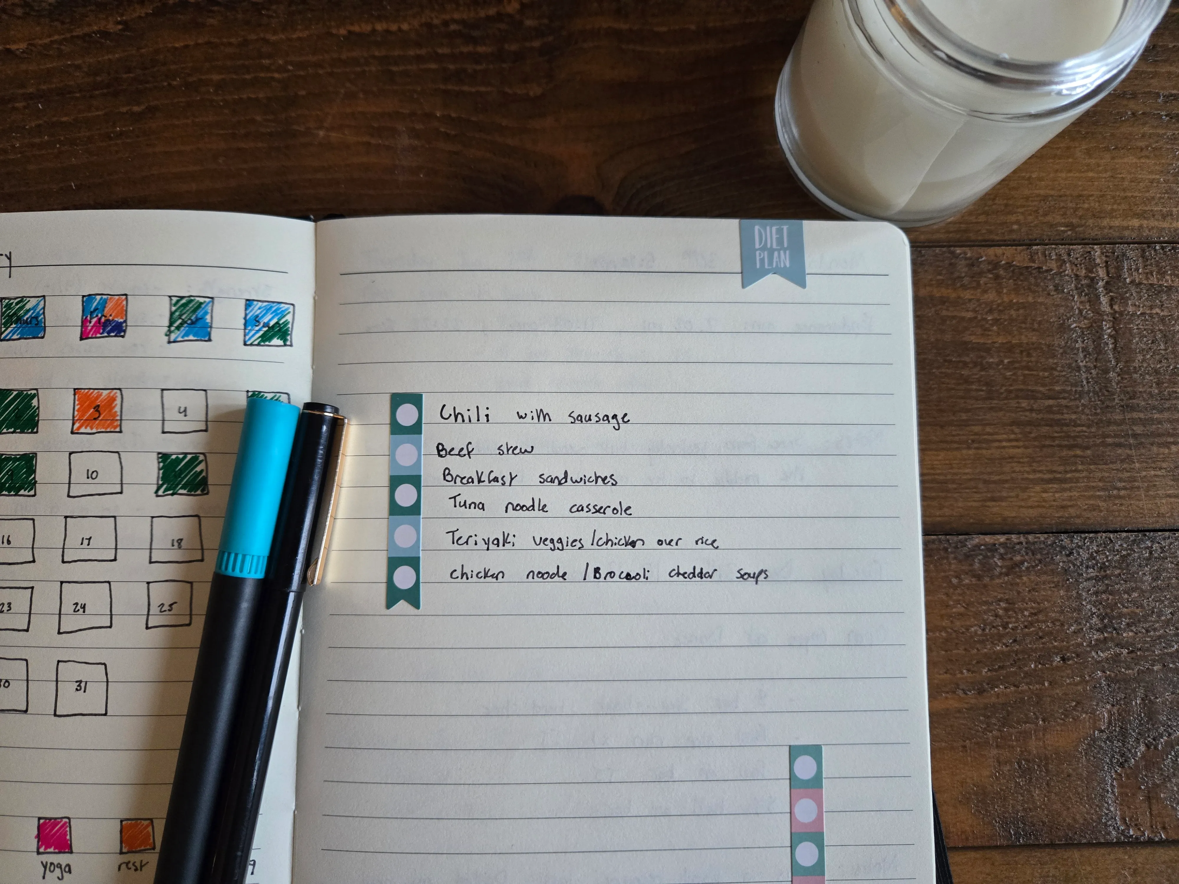 Meal Prep Page