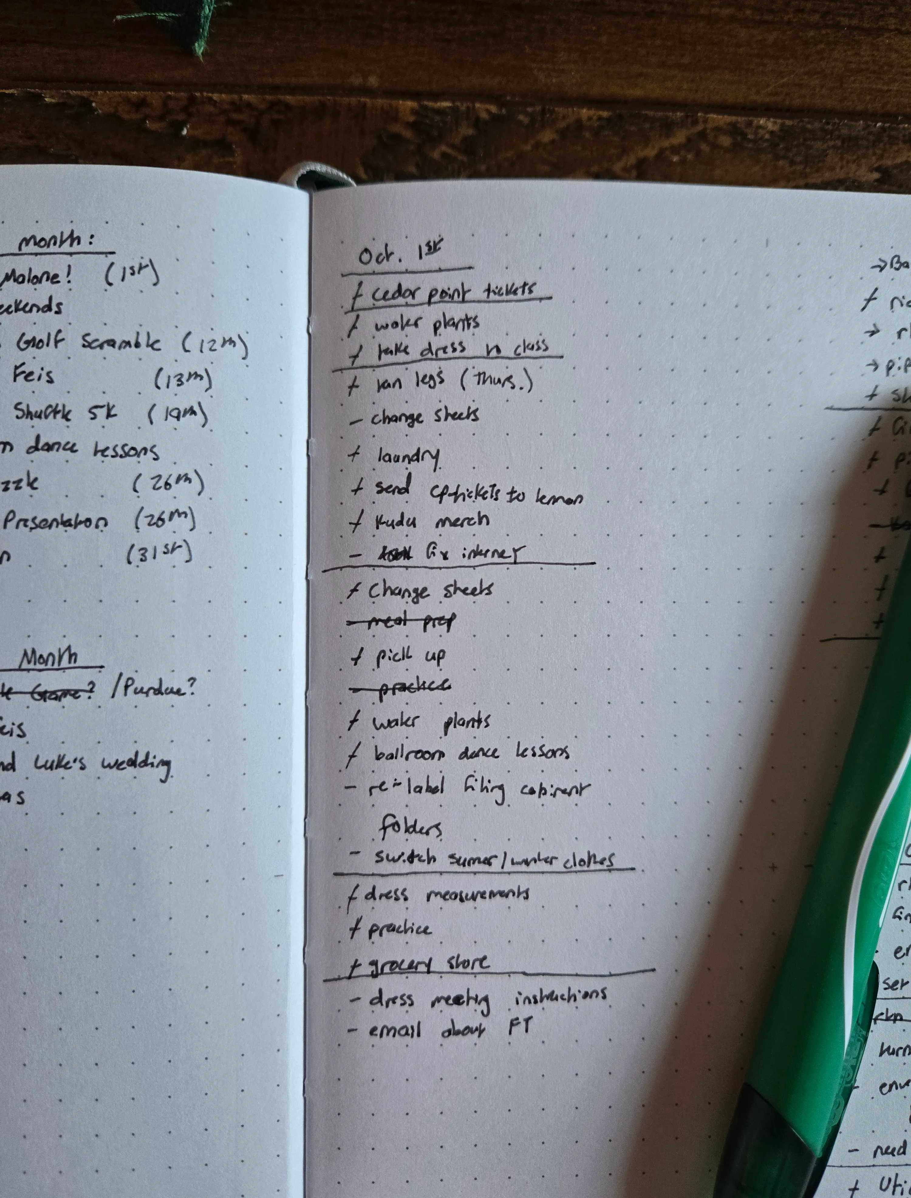Weekly Spread